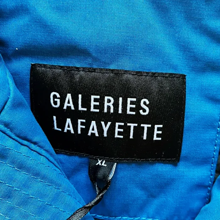 Galeries Lafayette Manteau / Blouson Bleu Homme Exclusive Urban Collection Parfait Etat (Taille XL) - photo numéro 5