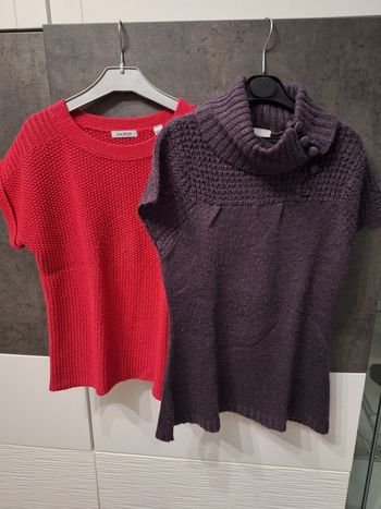 Lot 2 pulls manches courtes