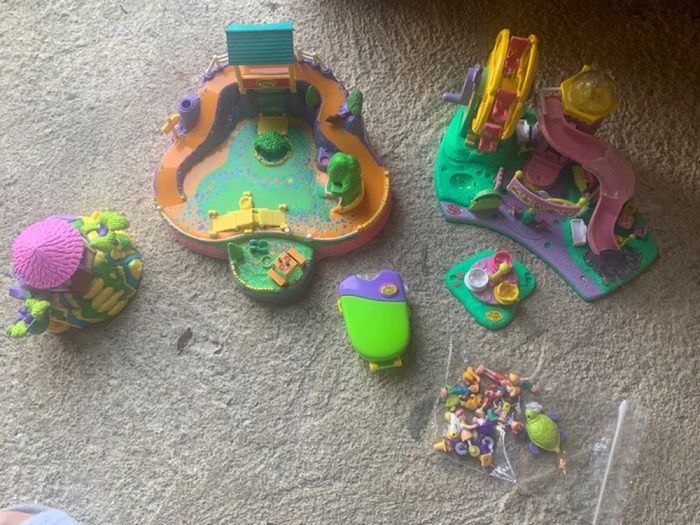 Lot polly pocket vintage