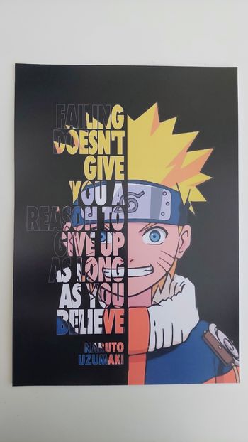 Affiche Naruto / A3