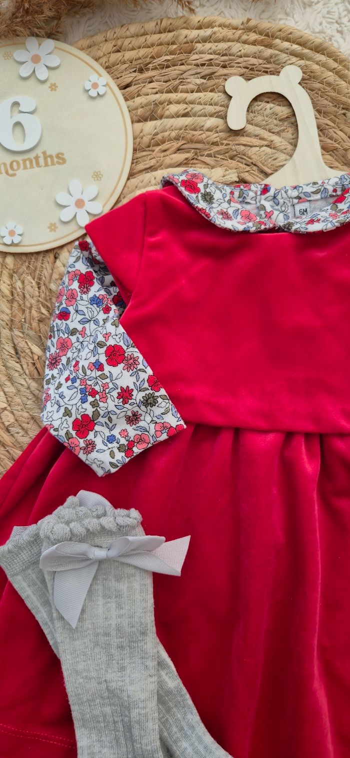 Robe rouge Obaïbi neuve 6 mois - photo numéro 4