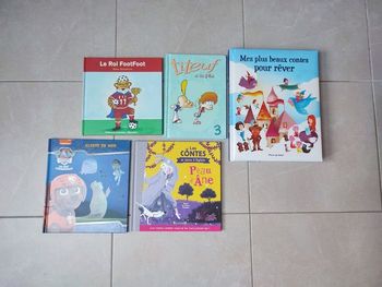 Lot de 5 livres enfants 