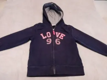 Sweat Zippé Okaïdi 5 ans (réf perso F-X3)(familleac72)