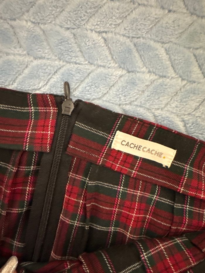 Jupe plissée à carreaux - photo numéro 5