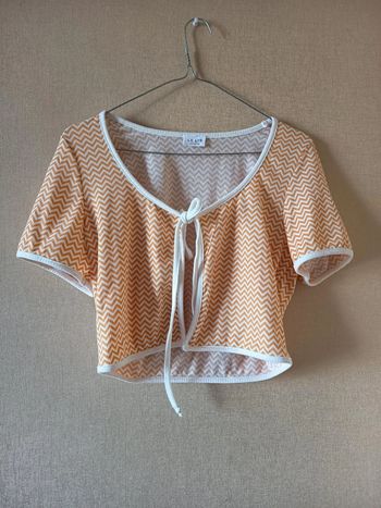 Crop top. Marque Lelis.