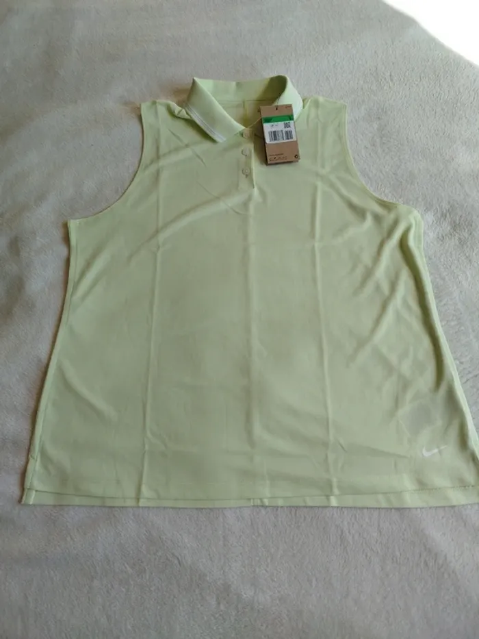 Polo femme sans manche Nike Golf