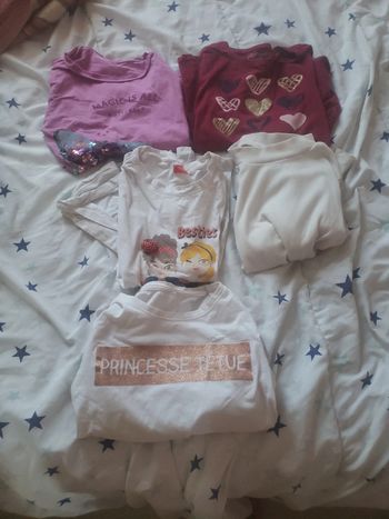 T-shirt manches longues filles 10ans