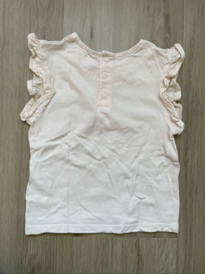 Tee shirt Kiabi Marie rose pale 18 mois - photo numéro 2