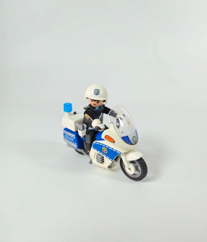 Playmobil Moto de Police