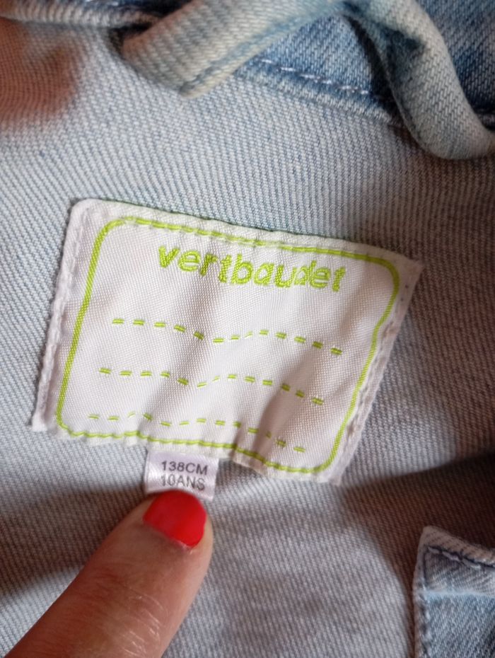 Veste en jean