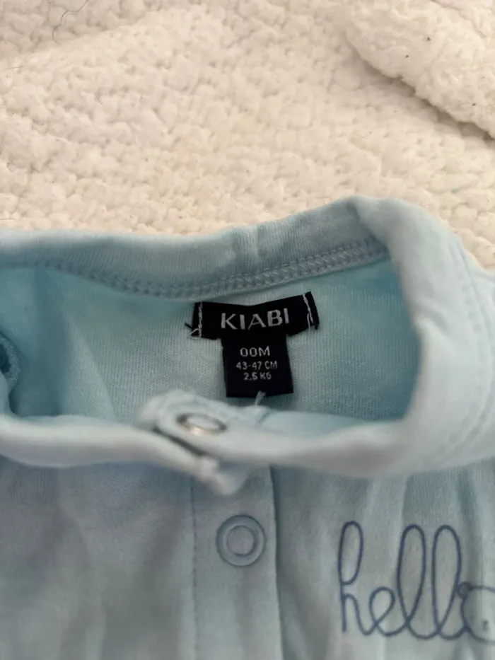 Lot de deux pyjamas Kiabi 0 mois Pat et Ripaton 0 mois - photo numéro 5