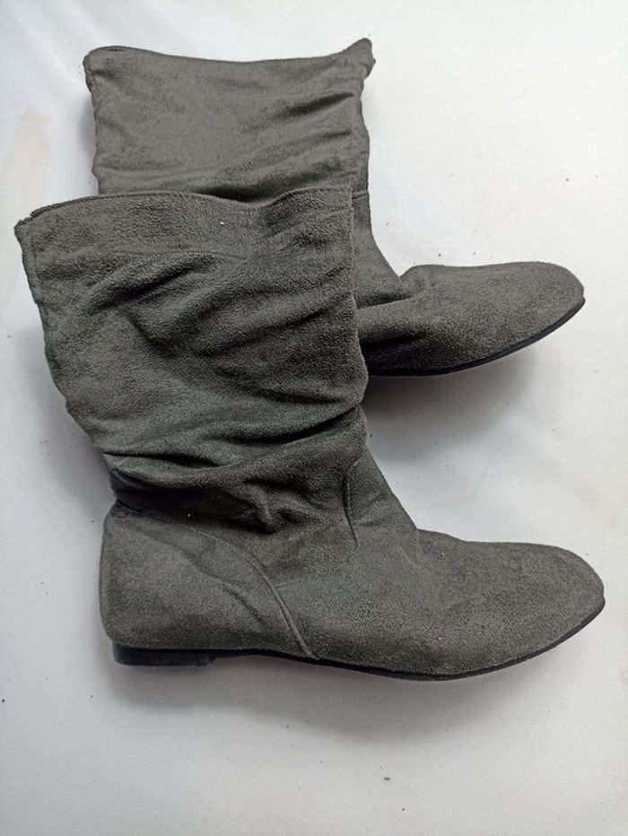 Bottines grises taille 31