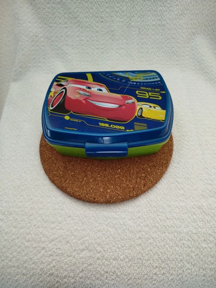 Boîte plastique Cars
