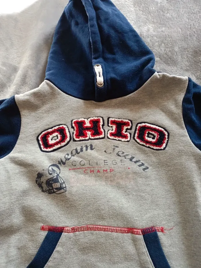 Sweat à capuche 4 ans - photo numéro 3