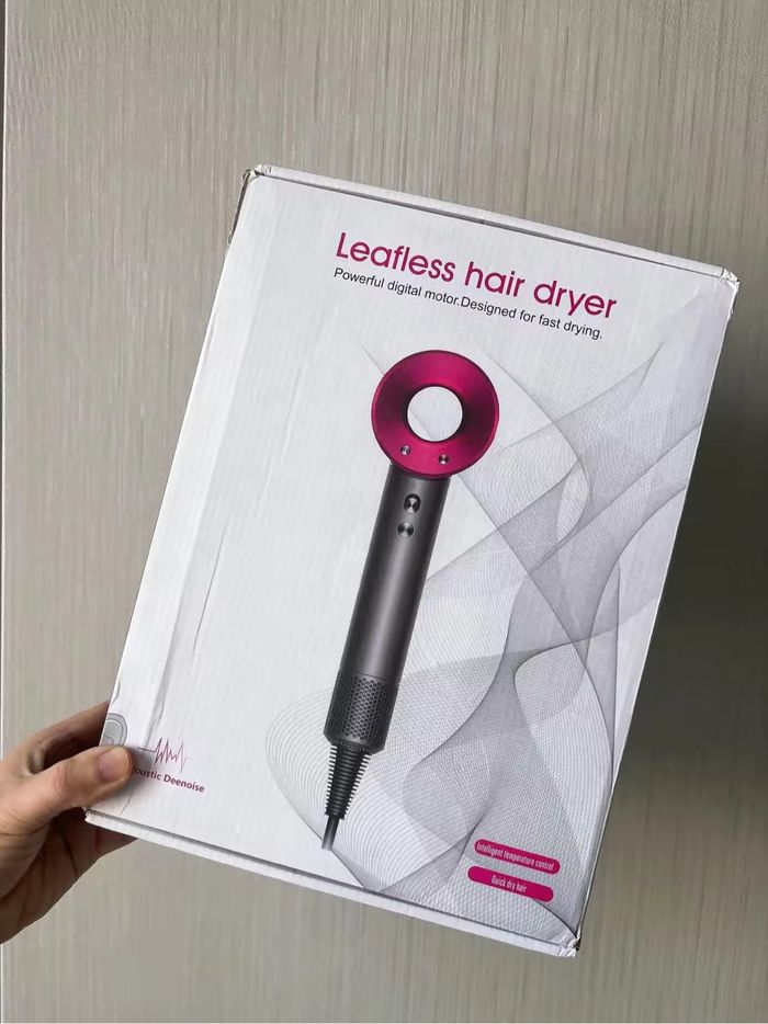 Sèche-cheveux sans hélice – Puissant, silencieux & rapide
