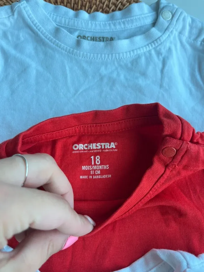 Lot 3 tee shirts Orchestra - photo numéro 3
