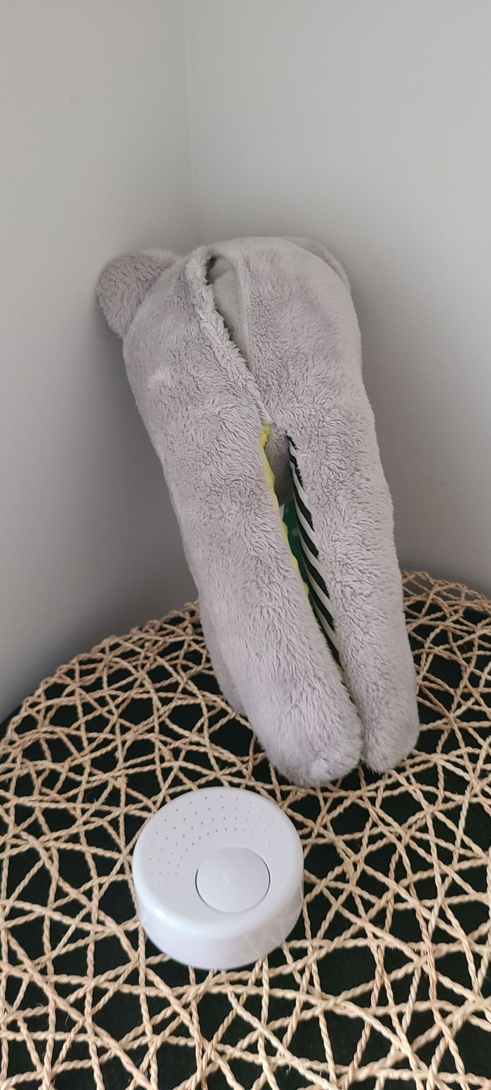 Ourson apaisant avec détecteur de pleurs Whisbear Turquoise - photo numéro 2