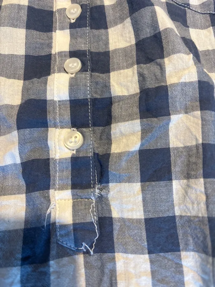 Blouse ou robe à carreaux - photo numéro 4