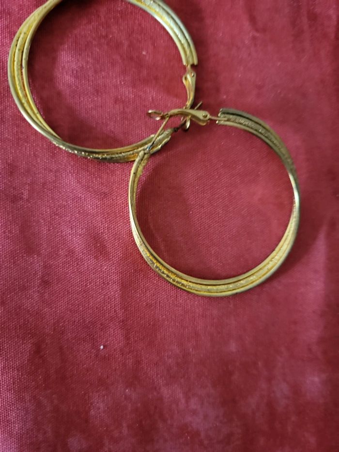 Boucles de oreilles creoles - photo numéro 2
