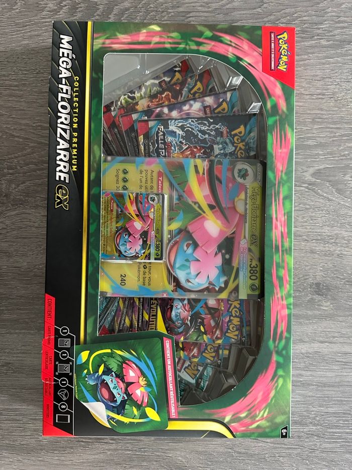 Coffret Pokémon mega florizarre ex - photo numéro 1