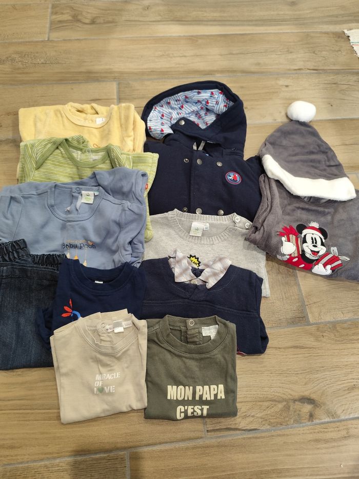 Lot vêtements garçon
