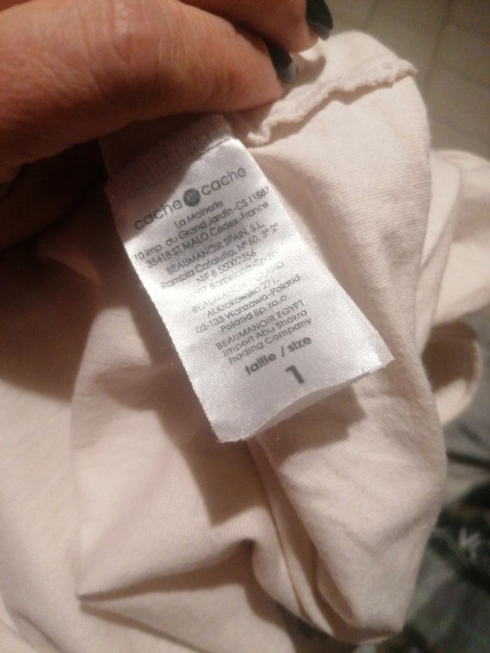 T-shirt taille 1 - photo numéro 4