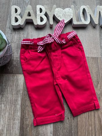 - Pantalon Grain de blé (F) - 6 mois - Très bon état