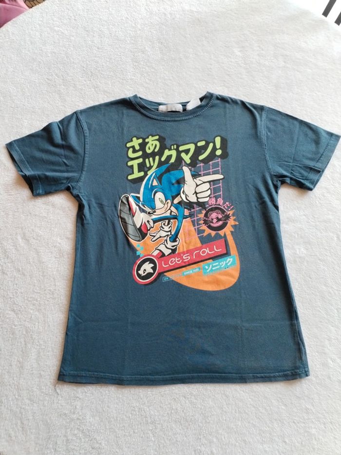 Tshirt Sonic Zara 10 ans