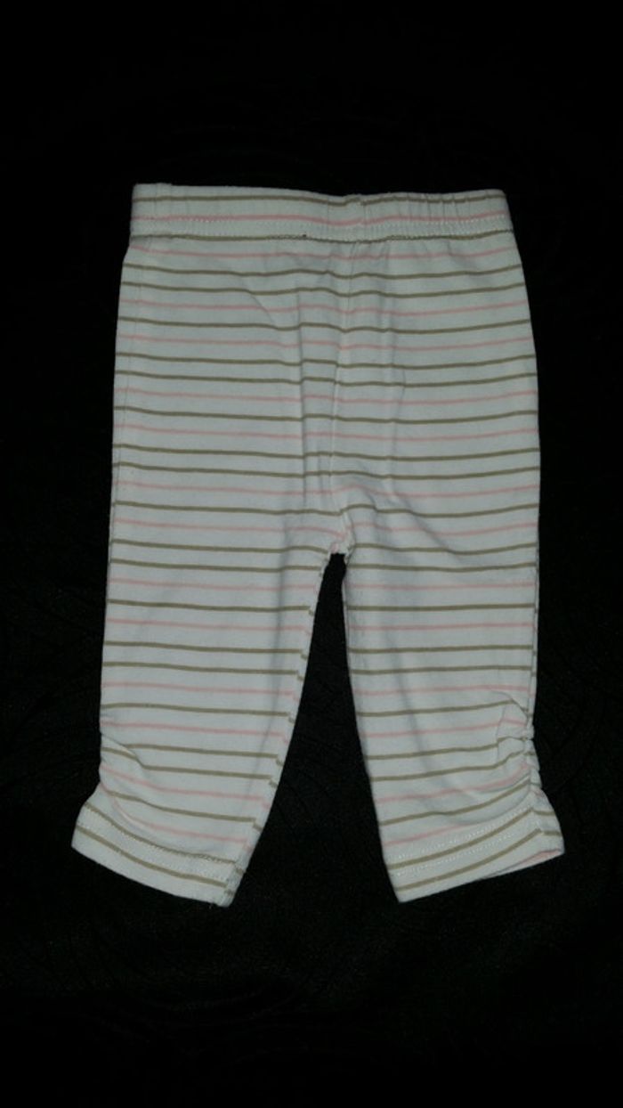 Ensemble fille 3 mois t-shirt /legging/jupette - photo numéro 3