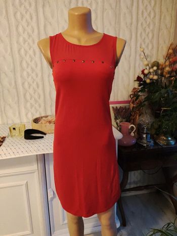 Petite robe rouge taille S