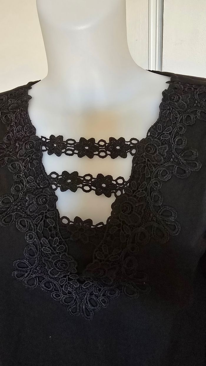 Blouse noire shein taille s - photo numéro 3
