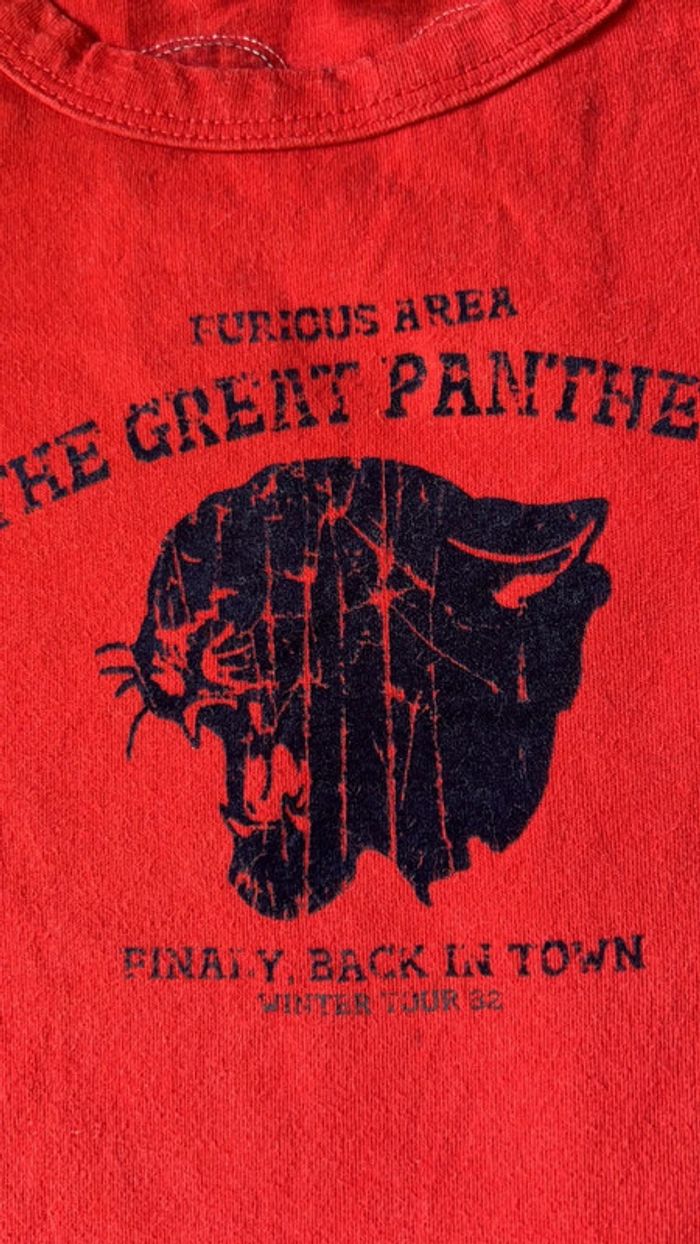 T-shirt manches longues rouge 4/5 ans garçon Bellerose - photo numéro 2