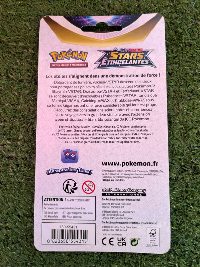 Artset Blister Booster EB 09 stars étincelantes - photo numéro 6