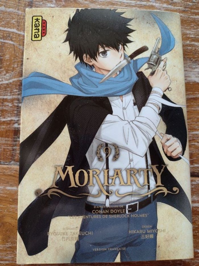 Moriarty manga tome 9 neuf