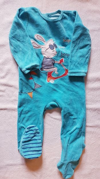 Pyjama velour gémo 24 mois