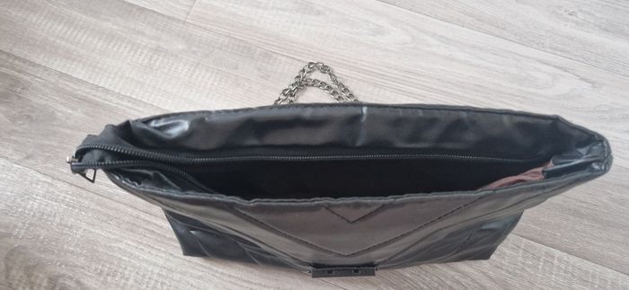 Sac noir matelassé divina - photo numéro 4