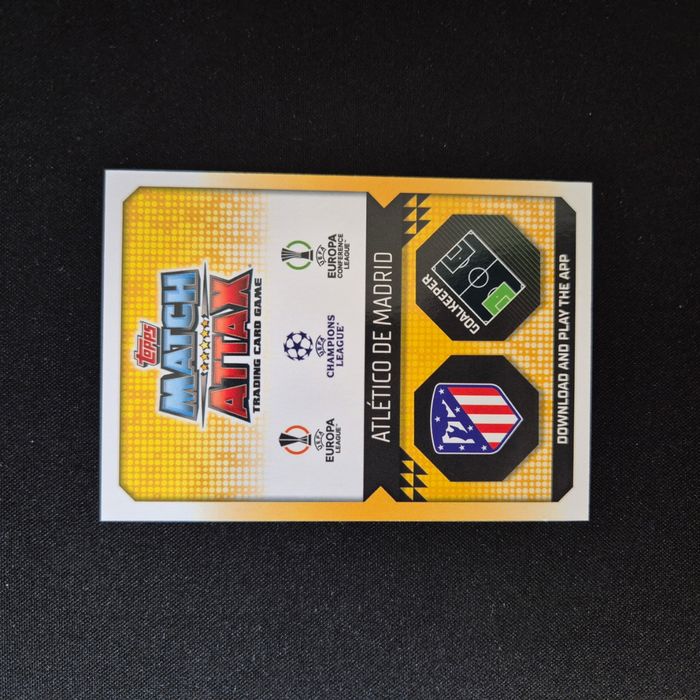 Carte Match Attax : Jan Oblak - Athletico Madrid - photo numéro 2