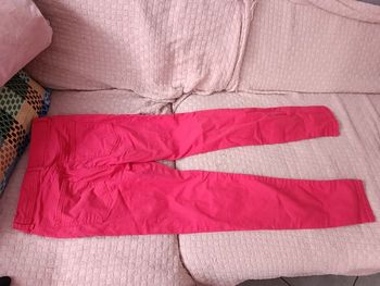 Pantalon rouge fille 12 ans
