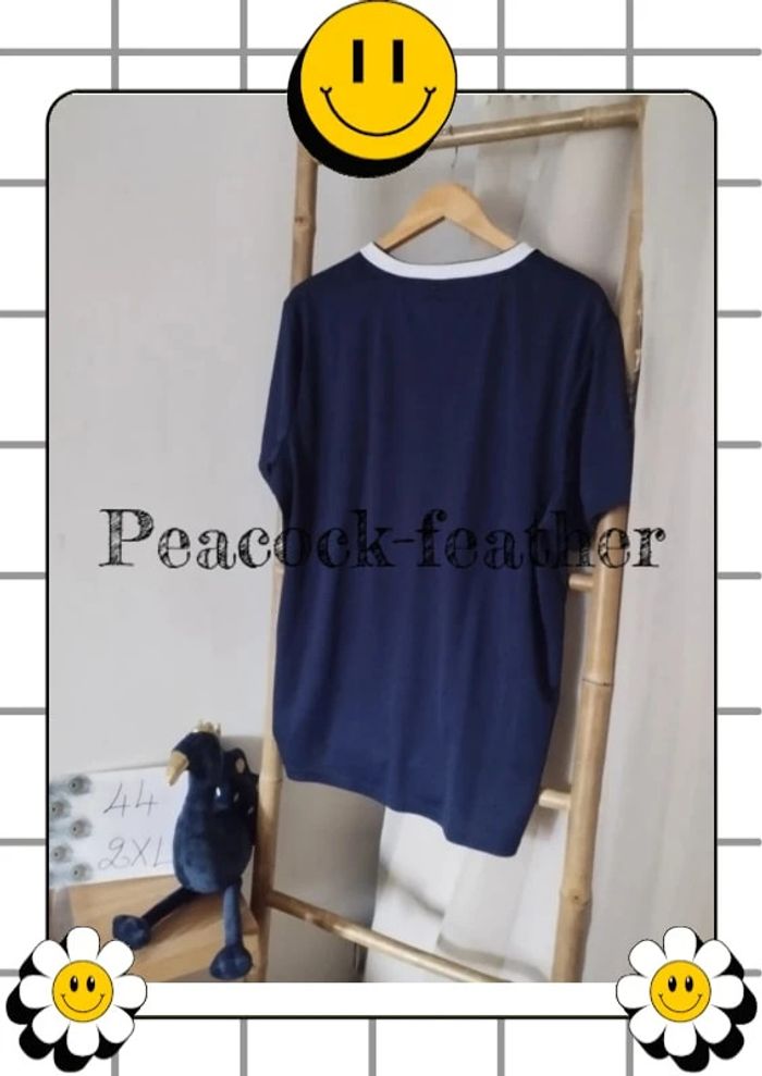 T-shirt bleu FFF xxl - photo numéro 4
