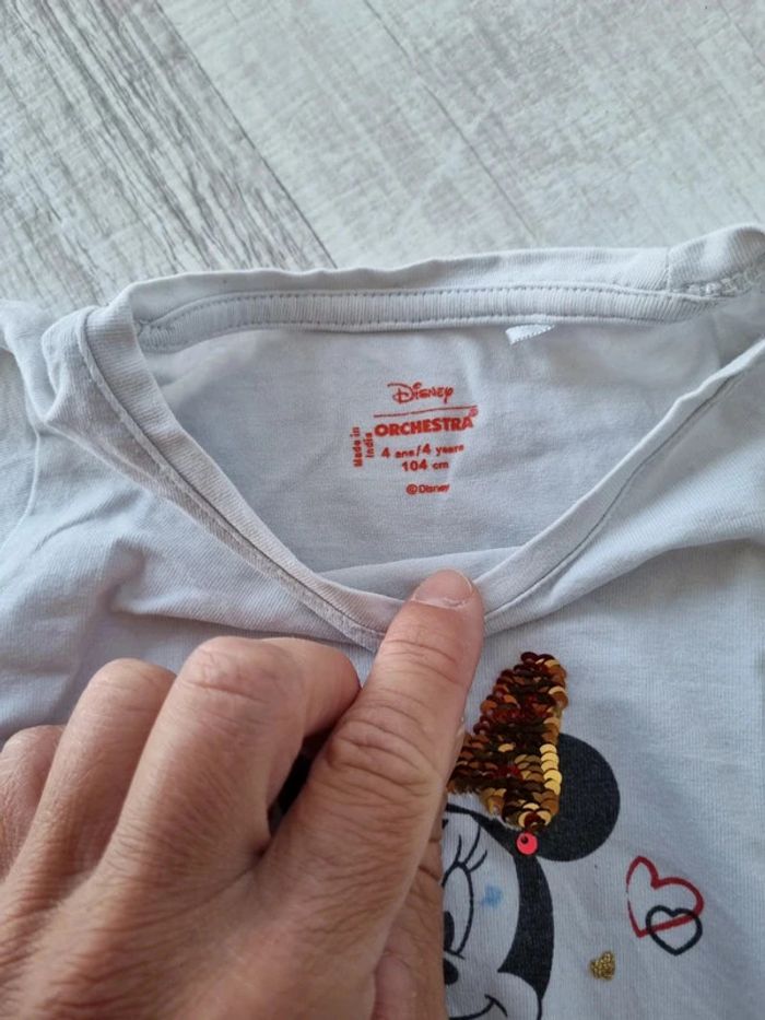 Tee-shirt manches longues Taille 4 ans - photo numéro 5