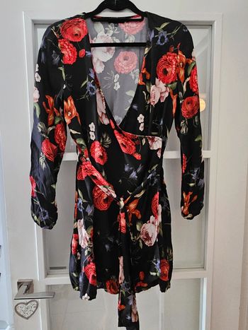 Robe portefeuille fleurie Superdry