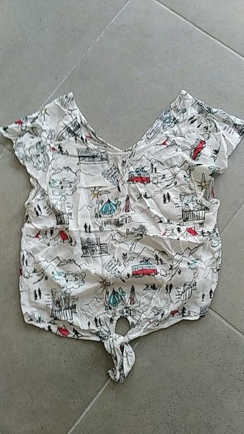 Tee shirt à motifs Bershka