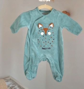 Lot Grenouillères 1 mois