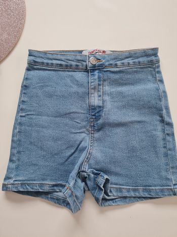 Short en  jean taille haute jennyfer