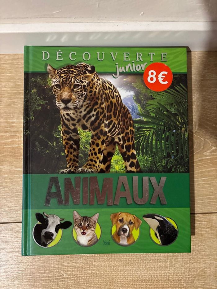 Livre Découverte junior animaux