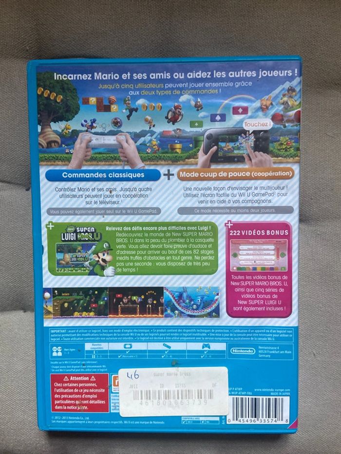 Super Mario bros U + super Luigi U WII U - photo numéro 2