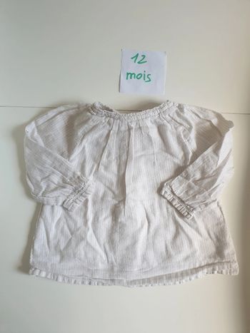 Blouse irisées argent et doré