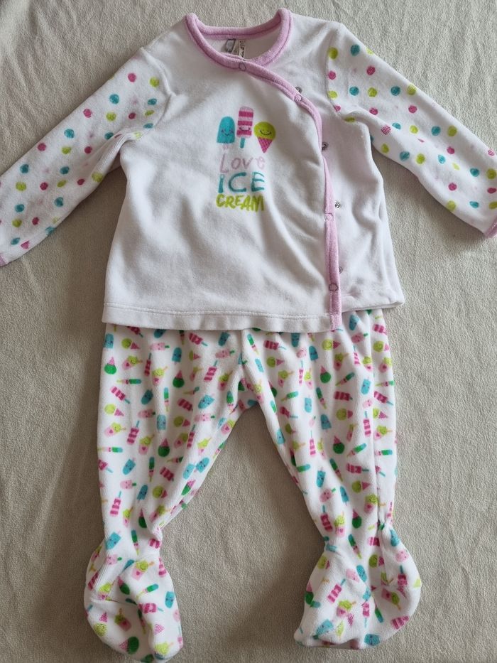 Pyjamas fille T 12mois - photo numéro 8