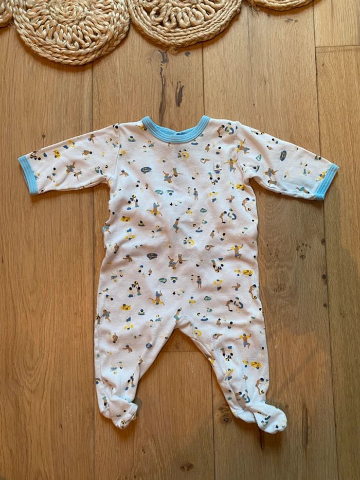 Lot de 4 pyjamas d’été en coton 3 mois - photo numéro 4