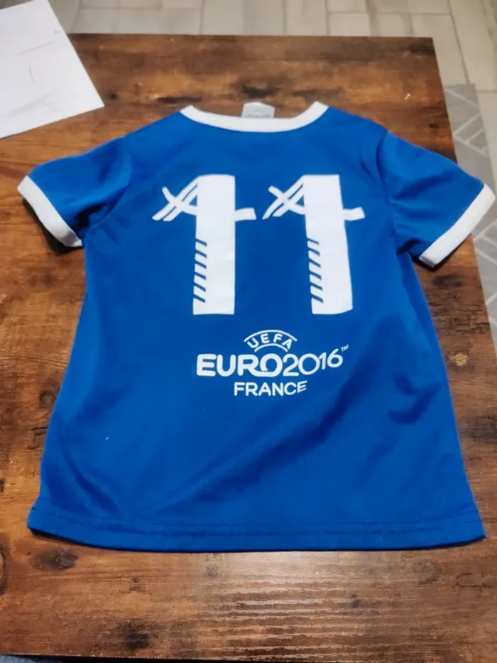 Maillot de foot enfant Italie euro2016 France - photo numéro 5